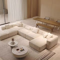 Carter Large Three Seater Corner Sofa, Velvet