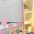 Tulip Acrylic Arc Mirror, Rectangle