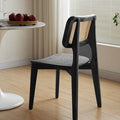 Mary Rattan Dining Chair, Wood
