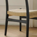 Nan Rope Dining Chair, Wood