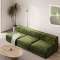 Jesse Three Seater Sofa, Three Seater Corner Sofa, Velvet