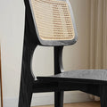 Mary Rattan Dining Chair, Wood