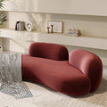 Hiram Three Seater Sofa, Velvet