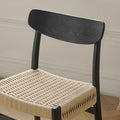 Nan Rope Dining Chair, Wood