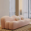 Mace Wave Two Seater Sofa, Three Seater Sofa, Velvet