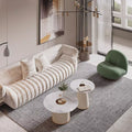 Pacha Accent Lounge Chair, White Boucle