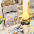 Tulip Acrylic Arc Mirror, Rectangle