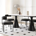 Rhoda Dining Table, Black