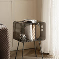Pop TV Shape Side Table, Acrylic