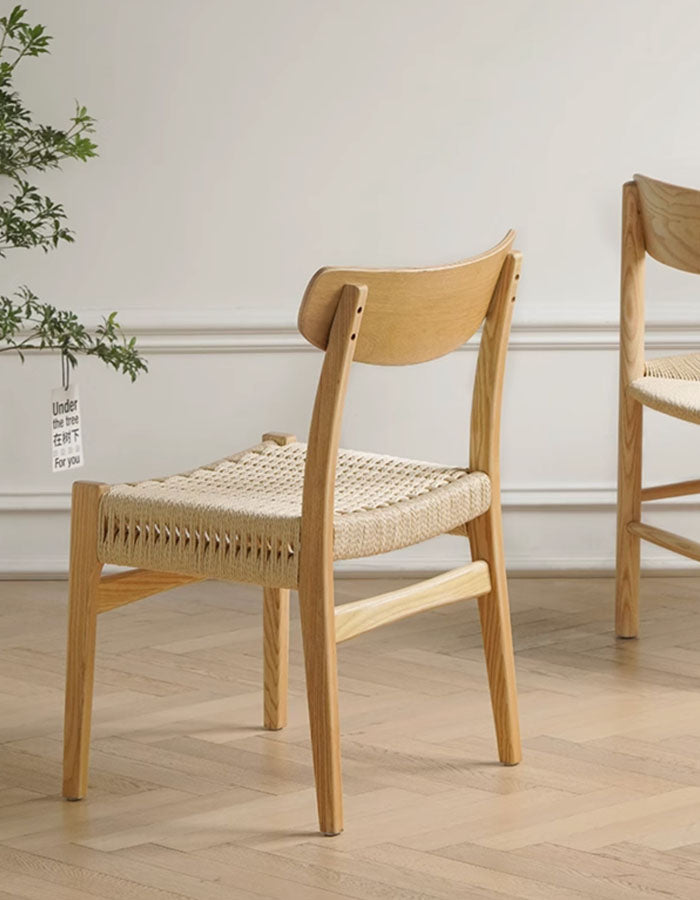 Nan Rope Nan Rope Dining Chair, Wood – Le Di Vita