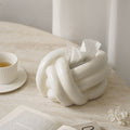 Morandi Arc Tissue Box, Ceramics