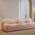 Mace Wave Two Seater Sofa, Three Seater Sofa, Velvet