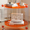 Rebecca Movable Side Table, Trolley & Plastic