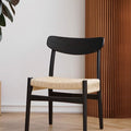 Nan Rope Dining Chair, Wood