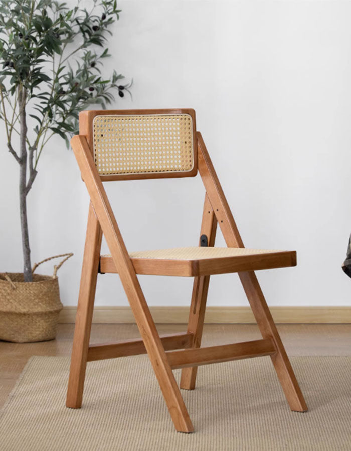 Irwin Rattan Foldable Dining Chair