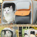 Babur Rolling Suitcase Cat Carrier with Wheels