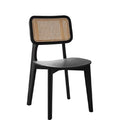 Mary Rattan Dining Chair, Wood
