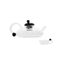 RSTEA: A Set Of Glass Teapot And Cup