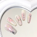 Pink Champagne Press On Nails