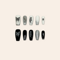 Silver Luxe Press On Nails