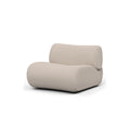Sean Single Sofa And Ottoman, Boucle