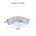 Oscar Cat Toys Cat Tunnel With Car Bed, Foldable Tunnel