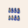 Blue Press-on Nails
