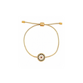 Enamel Daisy Bracelet
