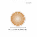 Hilma af Klint Kaleidoscope Round Rug