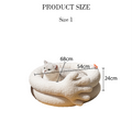 Rocky Fluffy Pet Cushion, Cat Bed
