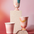 Leto Art Mug, Ceramic Cup Mug Without Handle 250ml