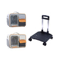 Babur Rolling Suitcase Cat Carrier with Wheels