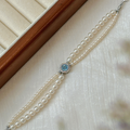 Sapphire Wave Bracelet