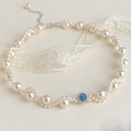 Radiant Twist Pearl Necklace