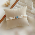 Sapphire Wave Bracelet