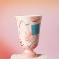 Leto Art Mug, Ceramic Cup Mug Without Handle 250ml
