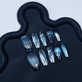 Azure Dream Press On Nails