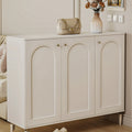 Omar Cabinet For Shoes By Door, Shoe Storage, Cream Wood