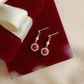 Rose Inferno Earrings