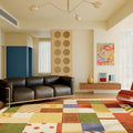 Vera Neumann Geo Patch Rug