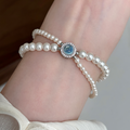 Sapphire Wave Bracelet