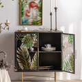 Hecate Retro Sideboard, Stained Glass