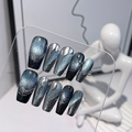 Azure Dream Press On Nails