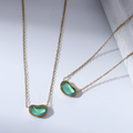 Tara Green Beaded Necklace