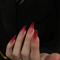 Pink Stardust Press On Nails