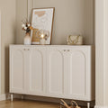 Omar Cabinet For Shoes By Door, Shoe Storage, Cream Wood