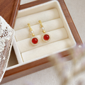 Rose Inferno Earrings