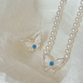 Butterfly Pearl Necklaces