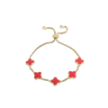 Clover Enamel Bracelet