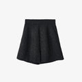 Sequin-embellished High-rise Tweed Shorts